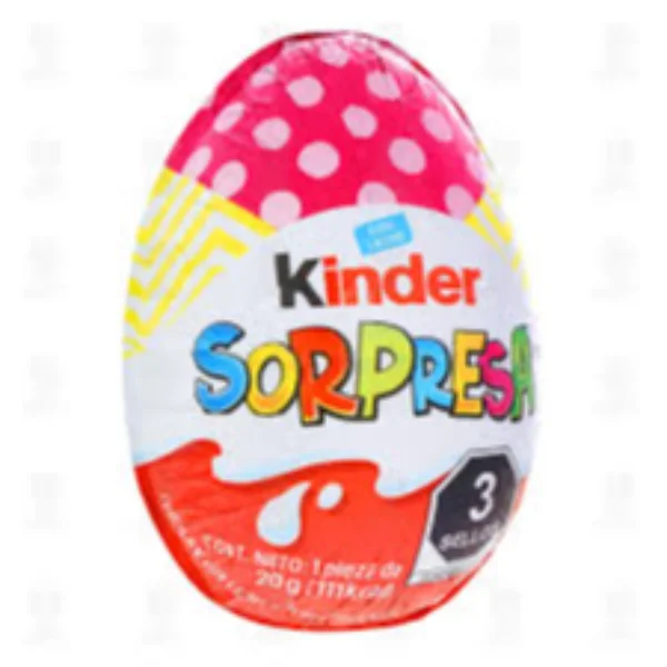 Huevo Kinder Sorpresa Niña