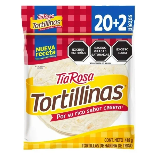 Tortillas De Harina Tía Rosa 22p