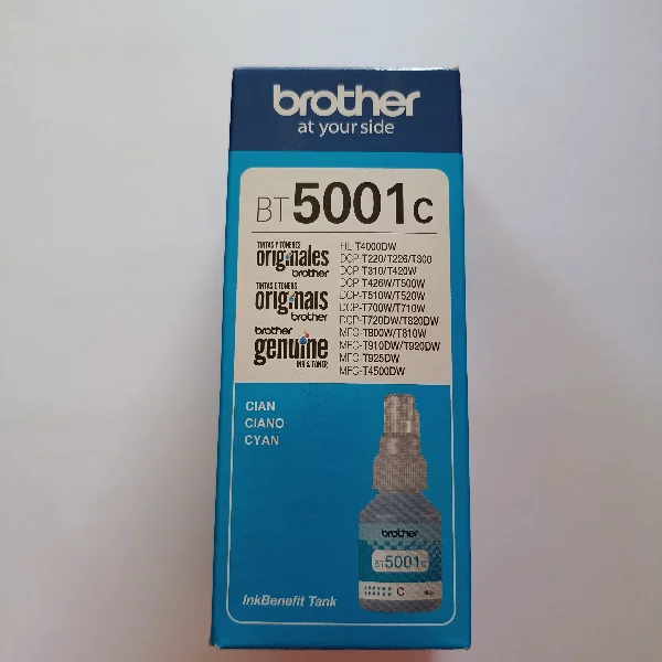 Bote de Tinta Brother Cian BT5001C