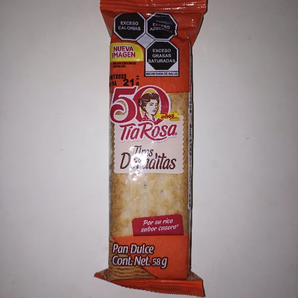 Tiras Doraditas De 58g