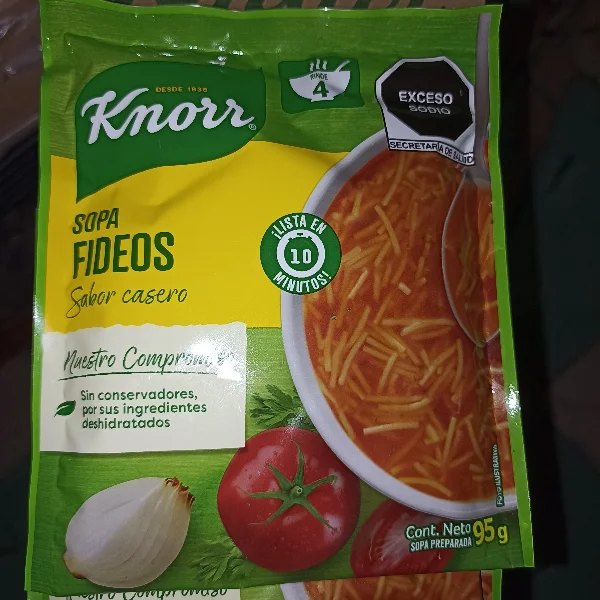 Knorr Sopa Fideos 95g