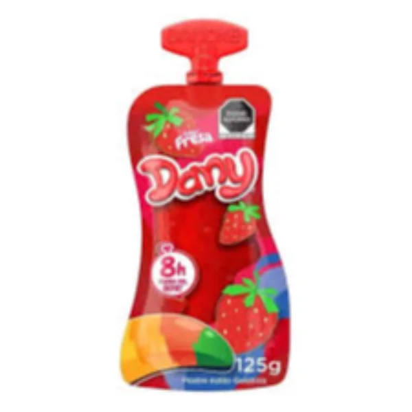Gelatina Dany Fresa Pouch 125g